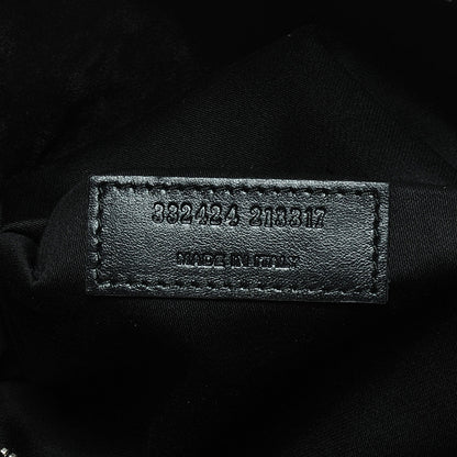 Saint Laurent Leather Studded Duffle 6 Black 8 of 8