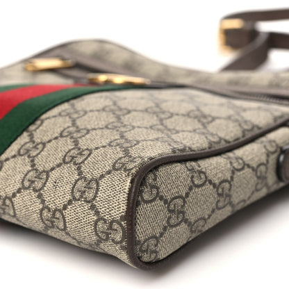 Gucci GG Supreme Monogram Web Small Ophidia Messenger Bag Brown 10 of 10