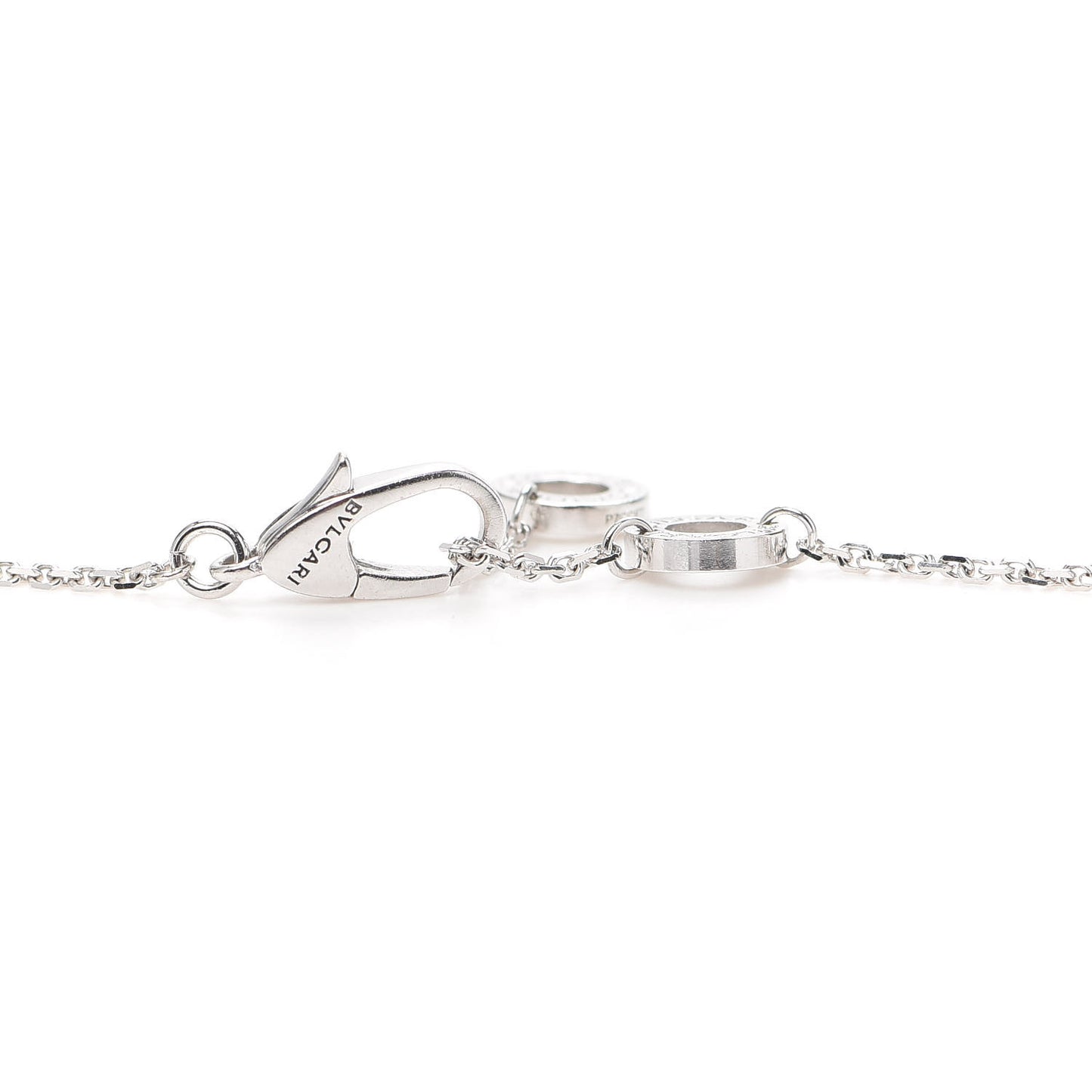 18K White Gold Diamond Divas' Dream Pave Necklace