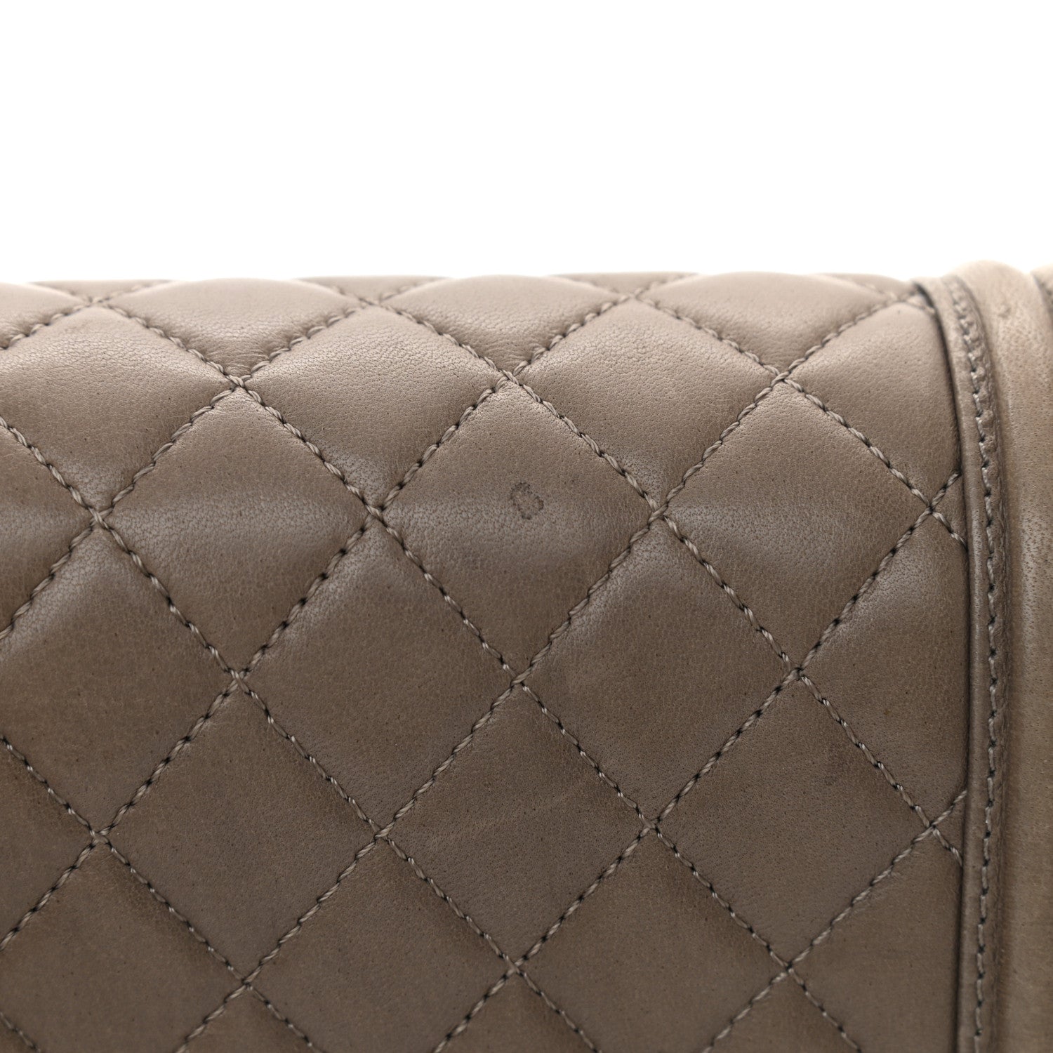 Chanel Lambskin Stingray Quilted Small Boy Flap Khaki 11 of 11