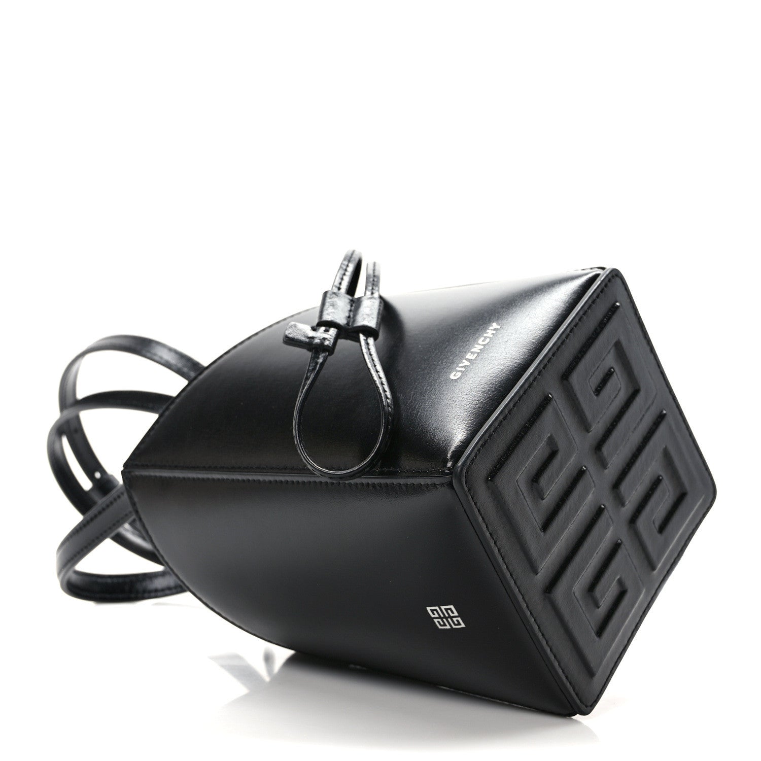 Givenchy Box Calfskin Mini Cut Out Crossbody Bag Black 4 of 8