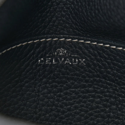 Delvaux Taurillon Le Pin Shoulder Bag Black 5 of 9