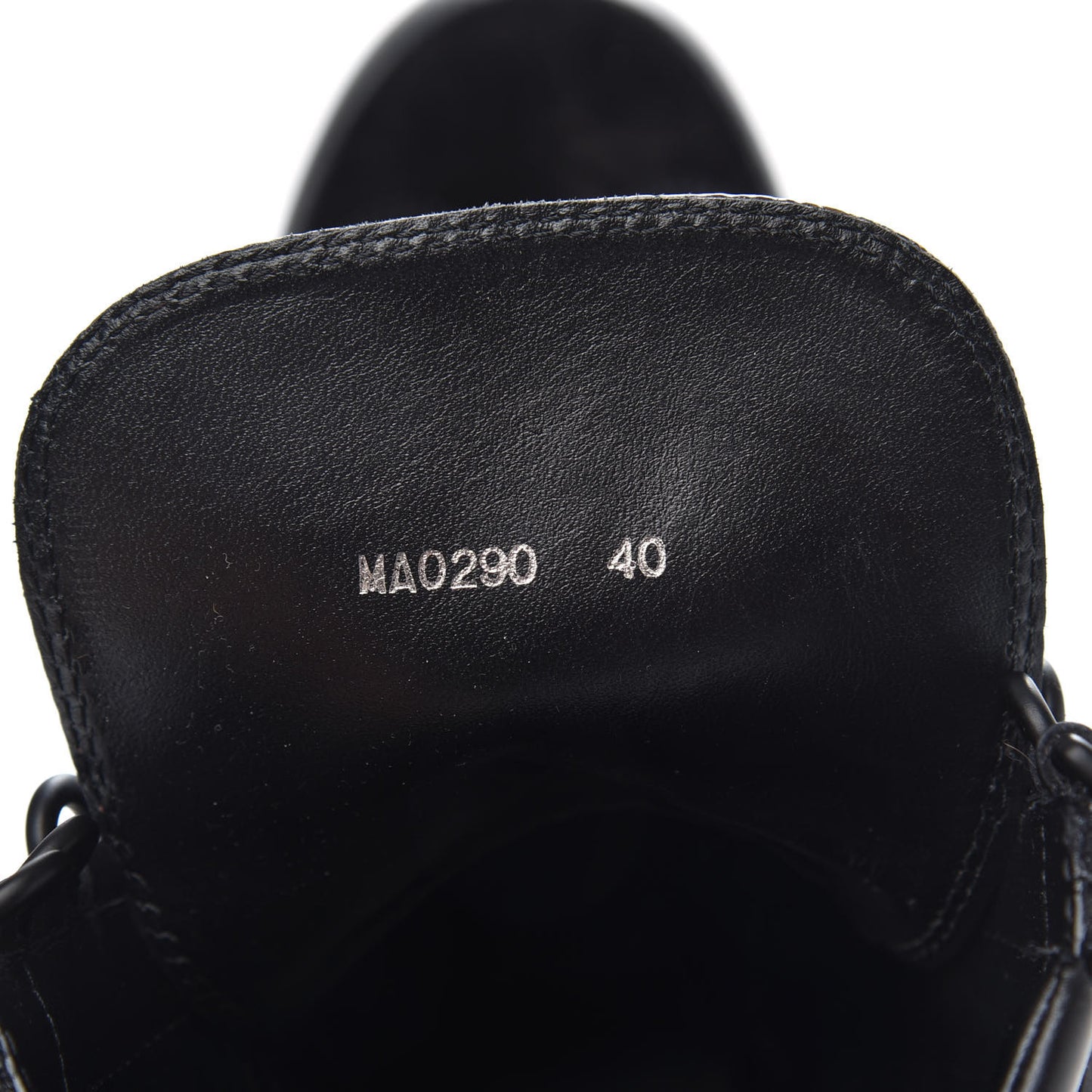 Suede Calfskin Monogram Laureate Platform Desert Boots 40 Black