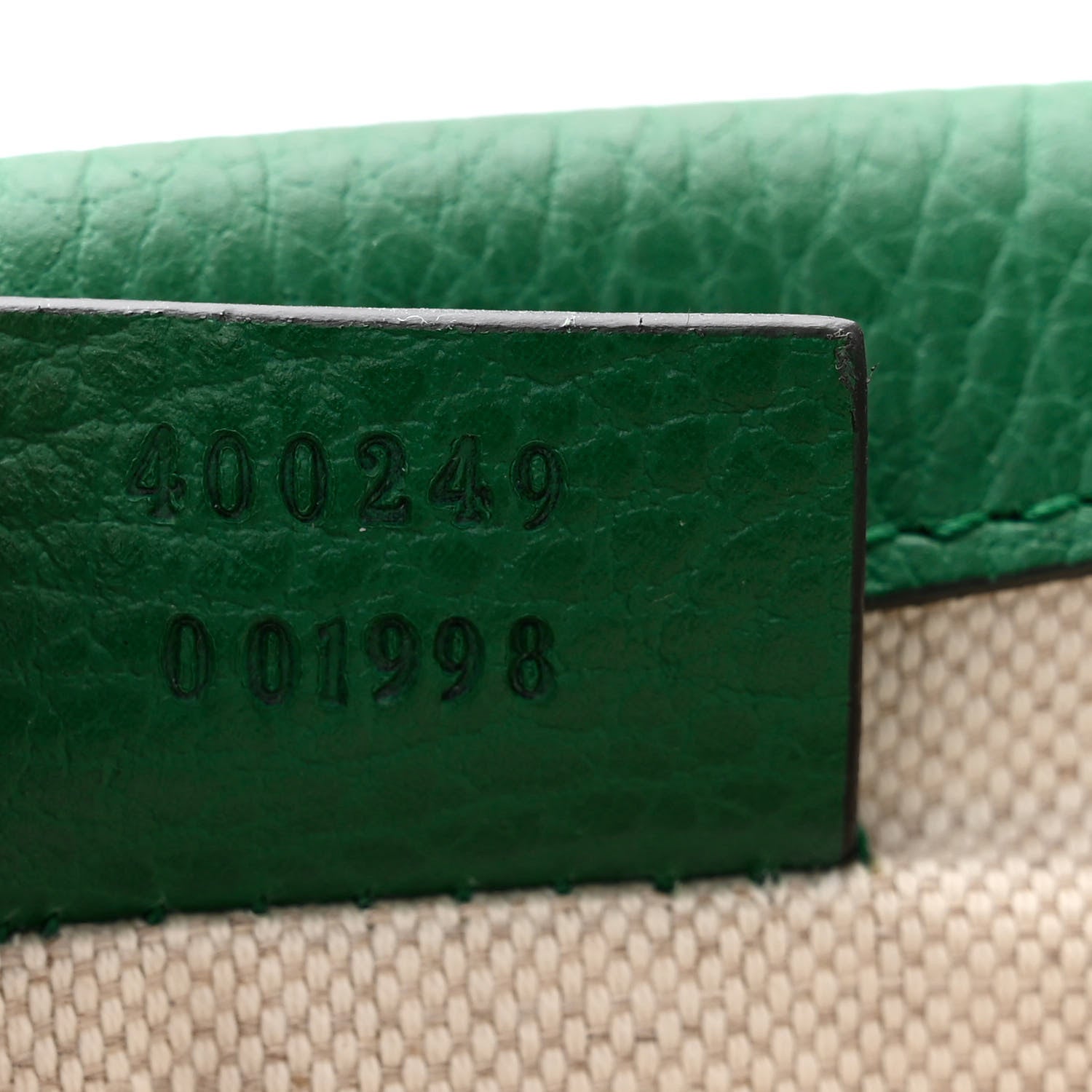 Gucci Pebbled Calfskin Small Dionysus Shoulder Bag Emerald 7 of 10