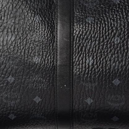MCM Visetos XLarge Traveler Weekender Bag Black 21 of 22