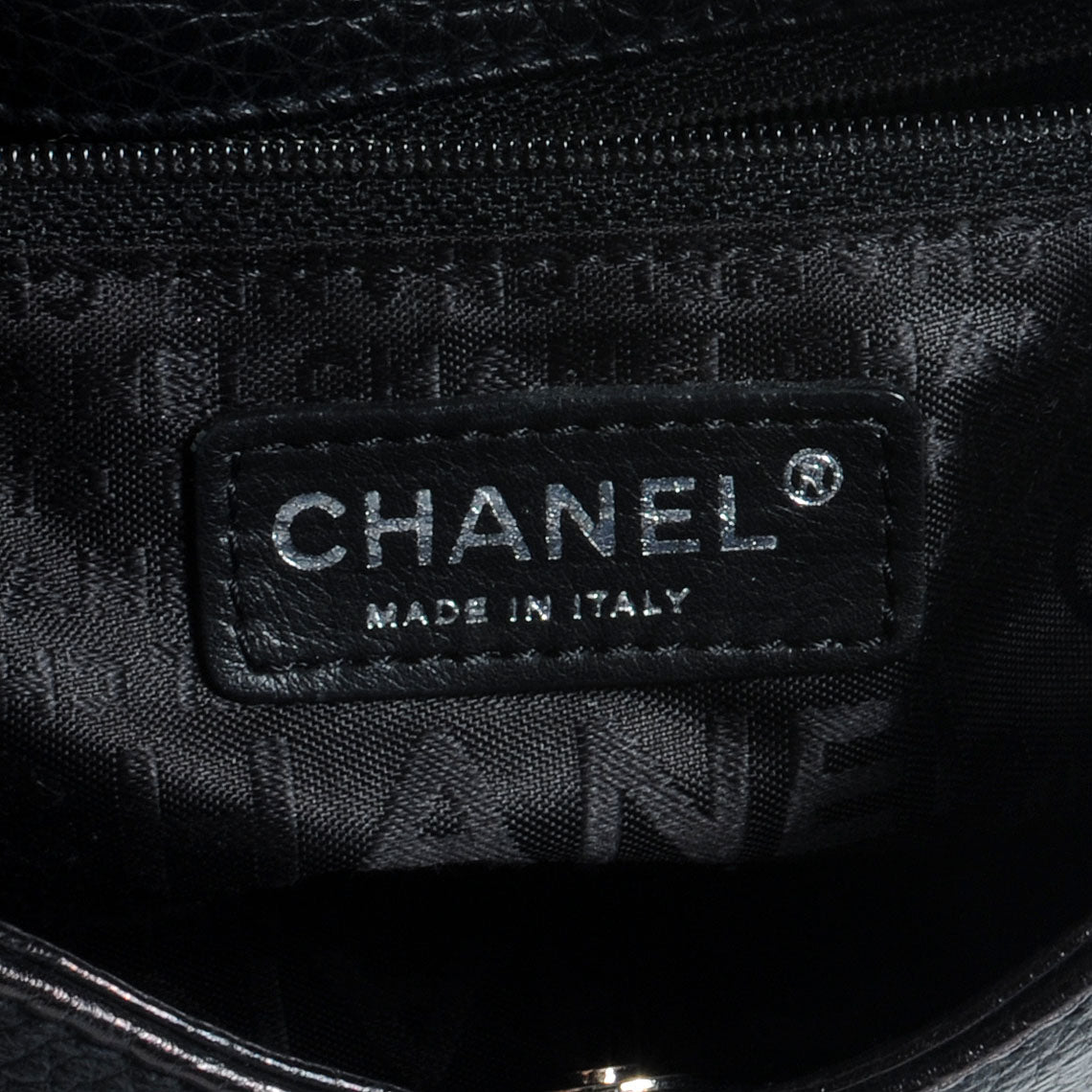 Chanel Leather Tassel Hobo Black 6 of 7