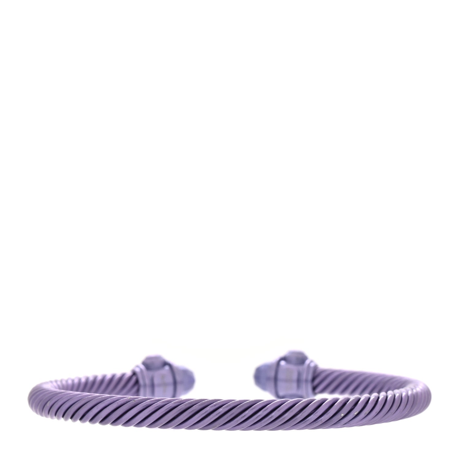 David Yurman Aluminum 5mm Renaissance Bracelet Lavender 1 of 5