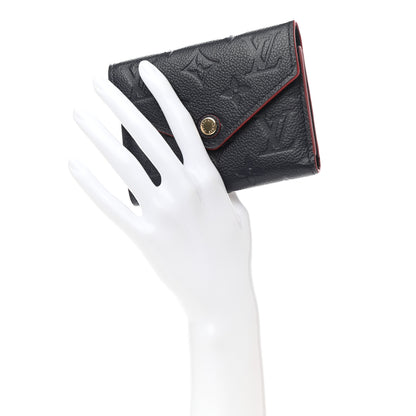 Louis Vuitton Empreinte Victorine Wallet Marine Rouge 2 of 10