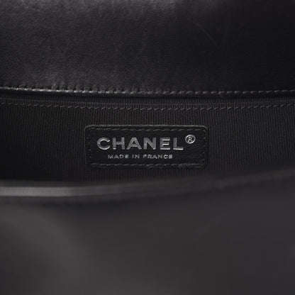 Chanel Lambskin Quilted Medium Boy Flap Black 6 of 12