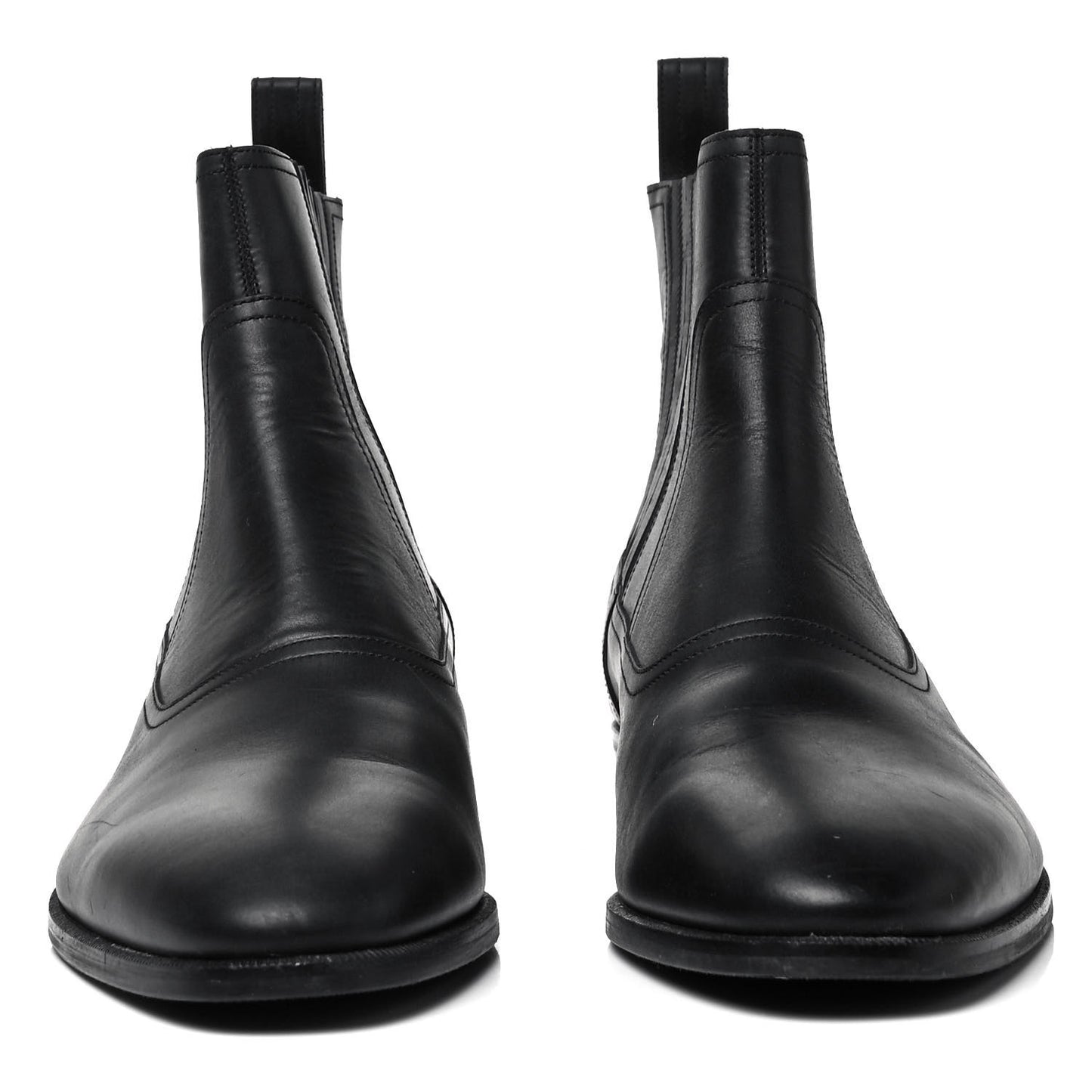 Calfskin Mens Spirit Chelsea Boots 8 Black