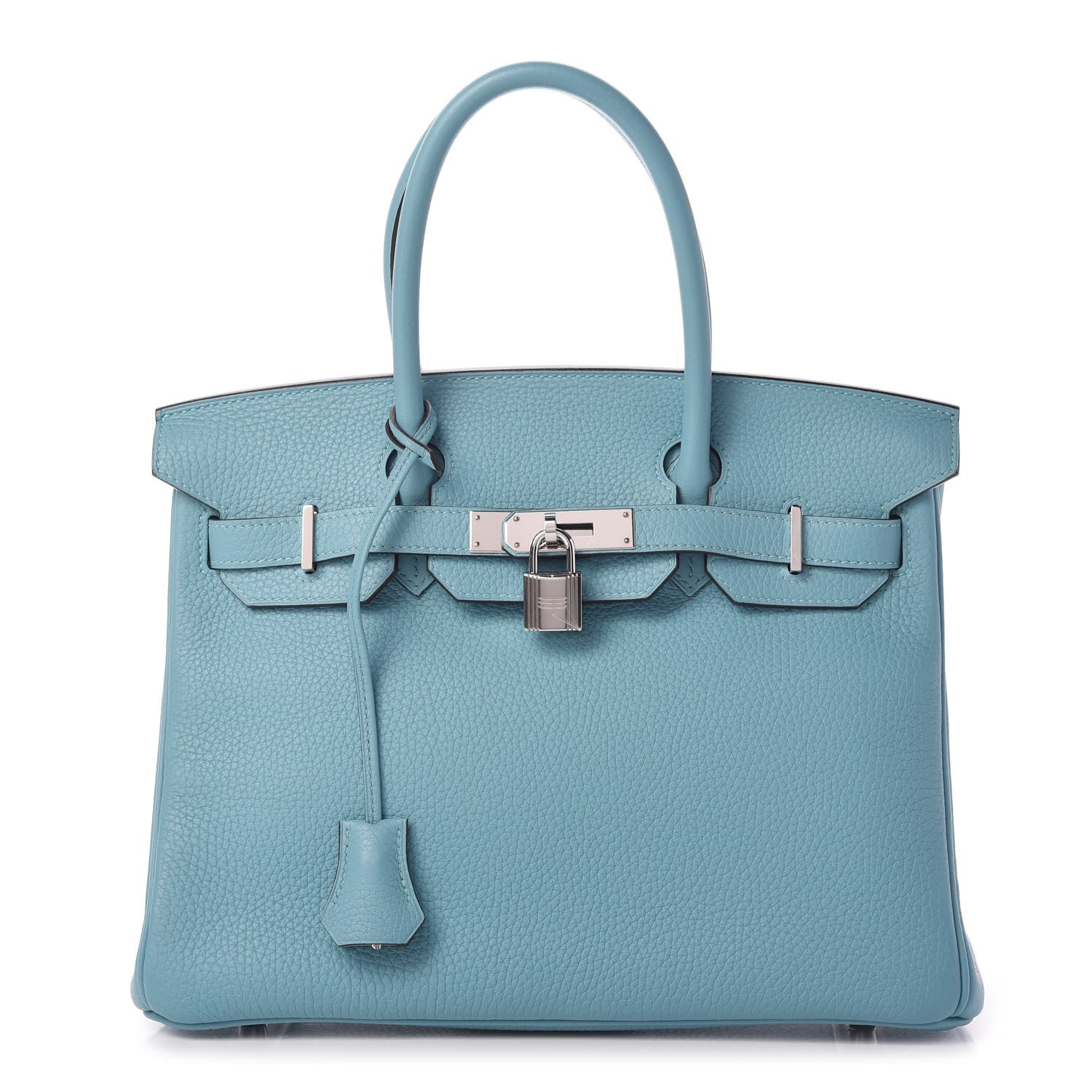 Hermes Taurillon Clemence Birkin 30 Bleu Saint Cyr 1 of 11