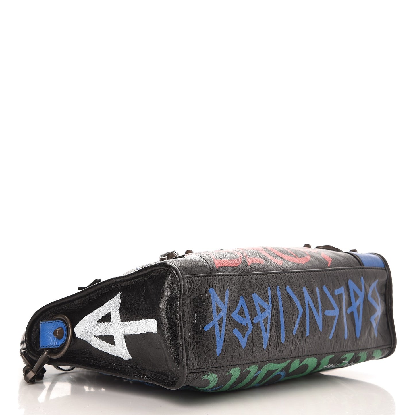 Agneau Graffiti All Over Classic Hardware S City Black Vert Rouge