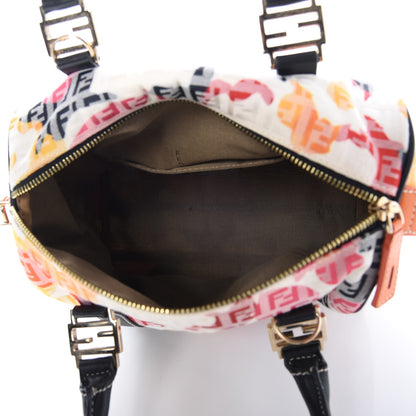 Fendi Zucchino Vitello Floral Forever Boston Beige Multicolor 7 of 7
