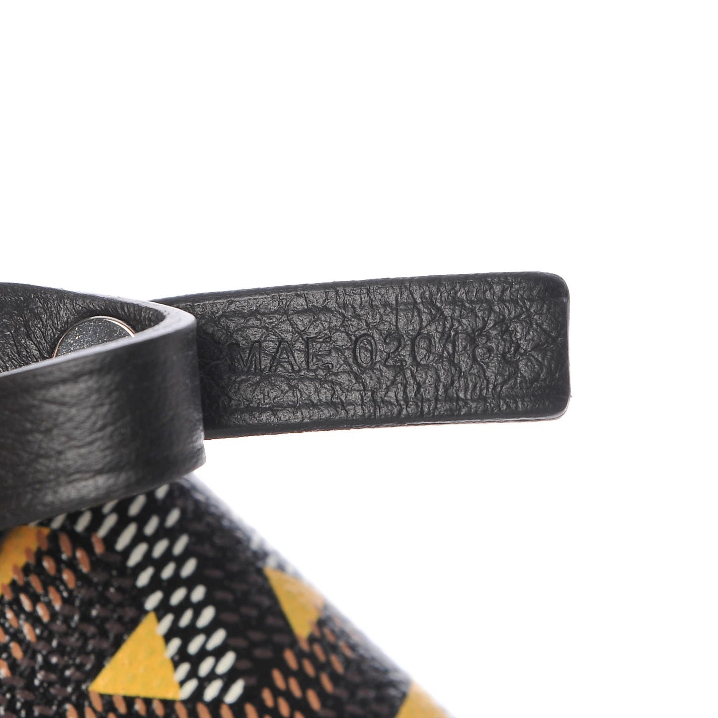 Goyardine Saint Louis Claire Voie PM Black Yellow