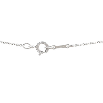 Tiffany Sterling Silver Elsa Peretti 11mm Bean Pendant Necklace 5 of 5