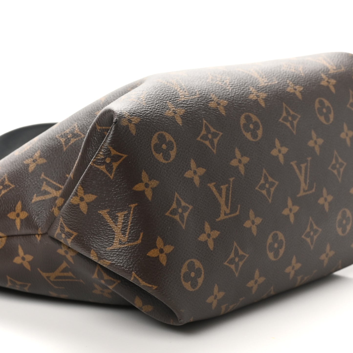 Monogram Flower Zipped Tote MM Black