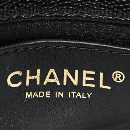 Chanel Caviar Quilted Mini Sweetheart Rectangular Flap Black 6 of 9
