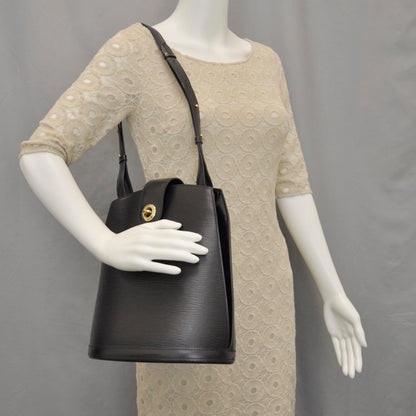 Louis Vuitton Epi Cluny Black 2 of 9