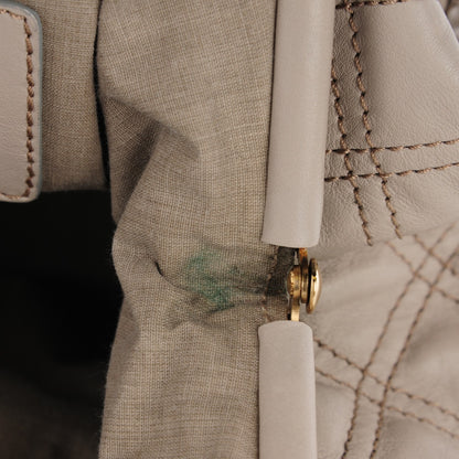 Marc Jacobs Calfskin Quilted Stam Light Grey 5 of 14