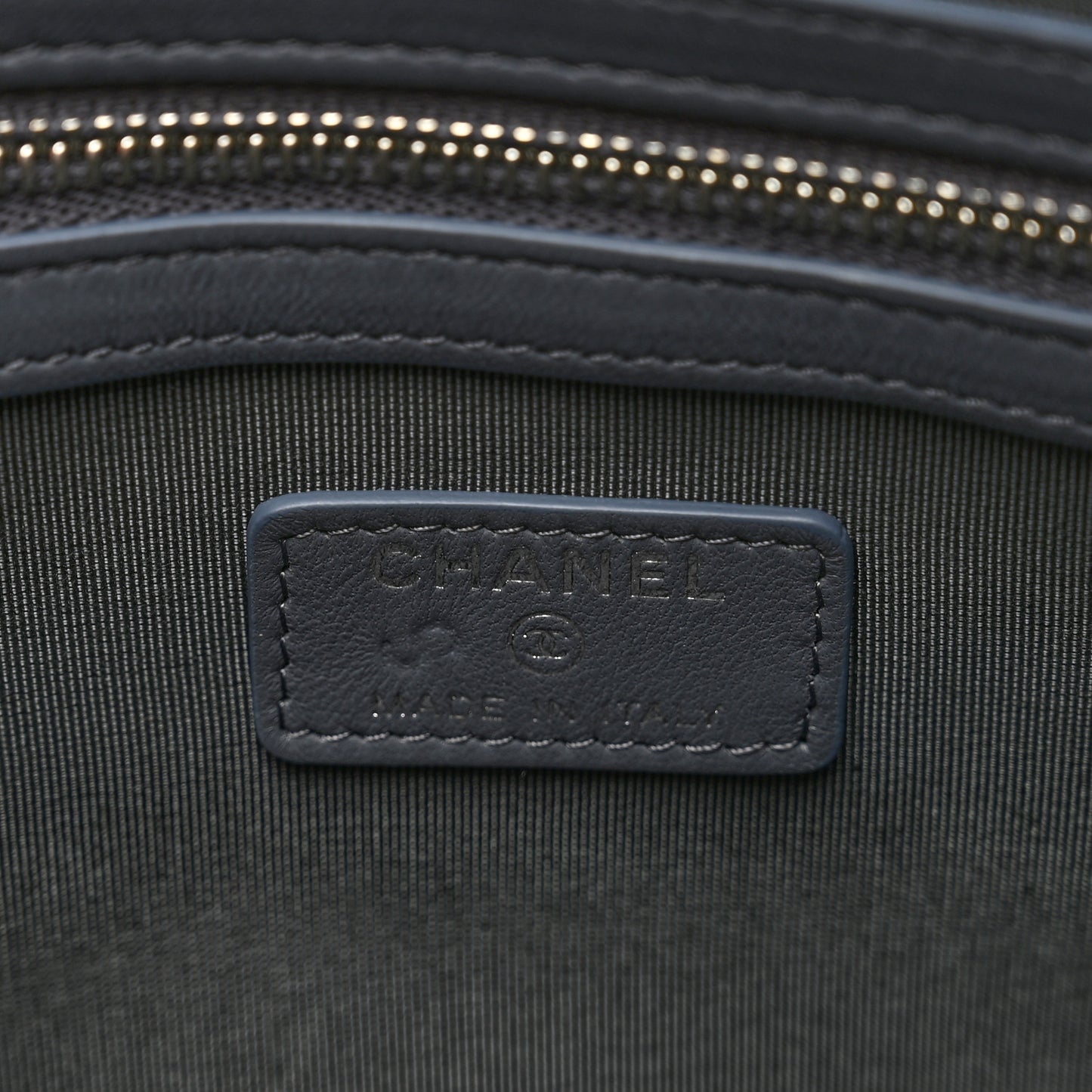 Lambskin Quilted Zipped Multi Pouch
