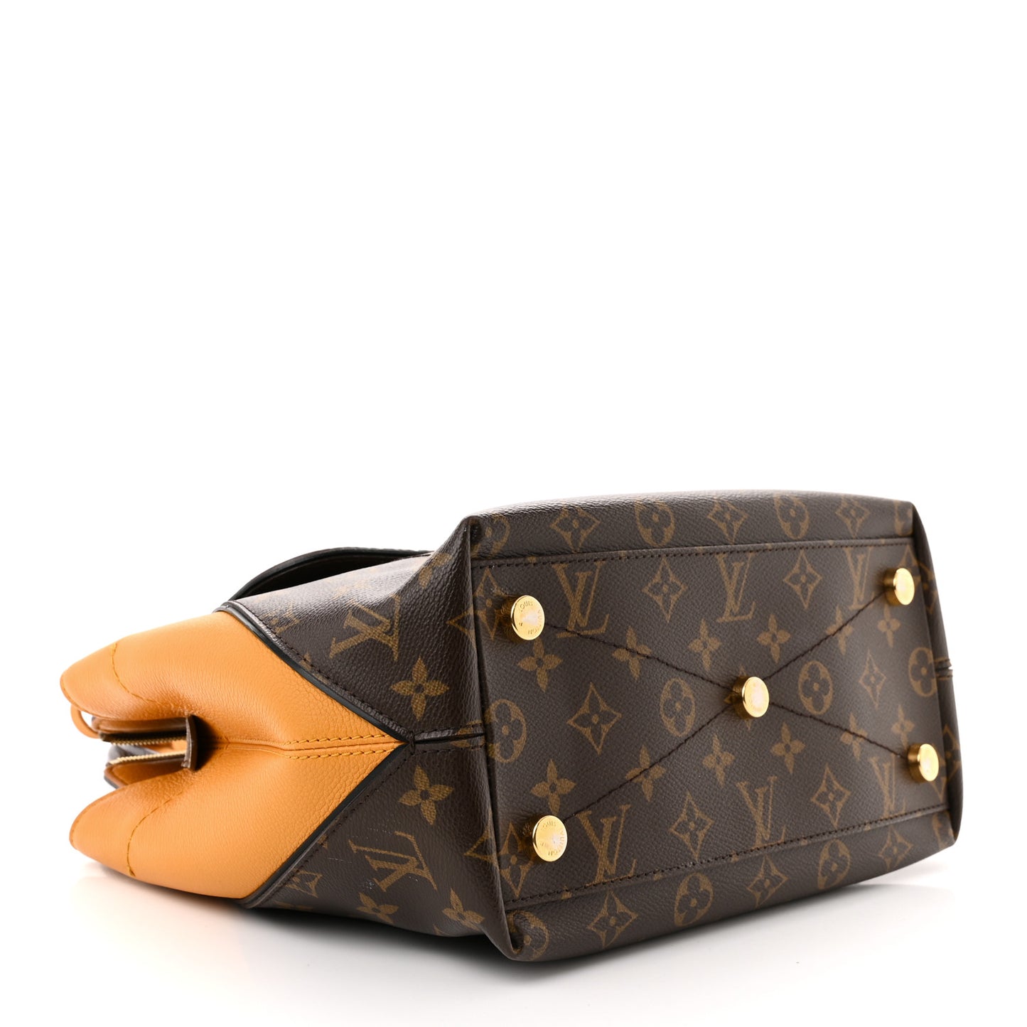 Monogram Ostrich Lizard Majestueux PM Yellow