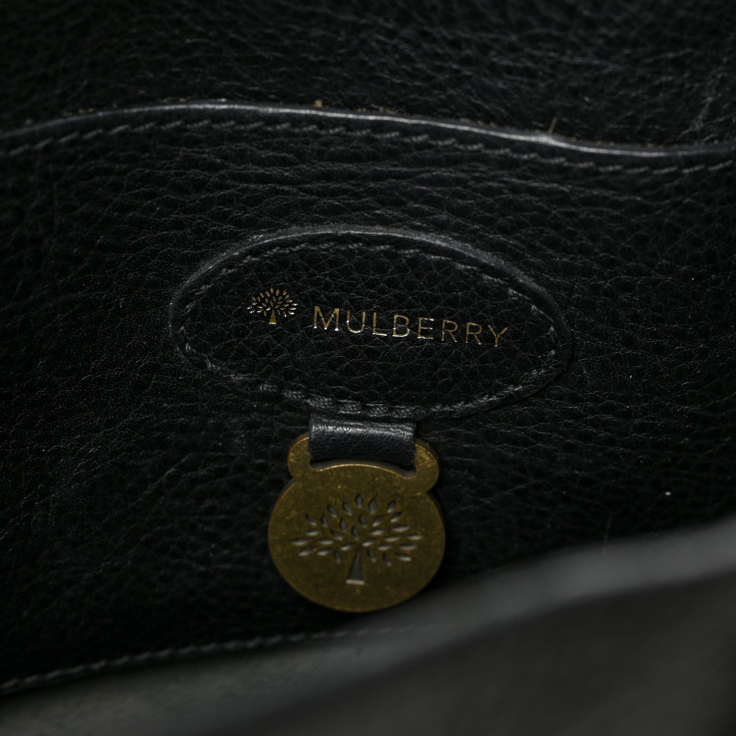 Soft Spongy Calfskin Medium Bayswater Black