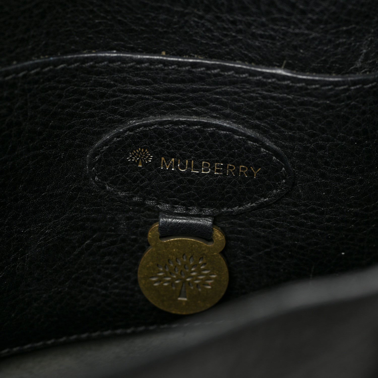 Mulberry Soft Spongy Calfskin Medium Bayswater Black 5 of 7
