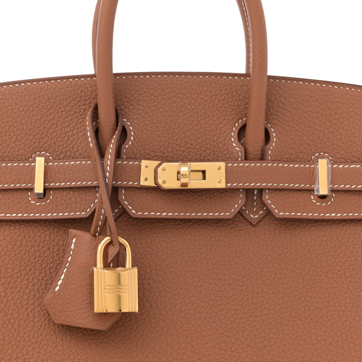 Hermes Togo Birkin 25 Gold 7 of 10