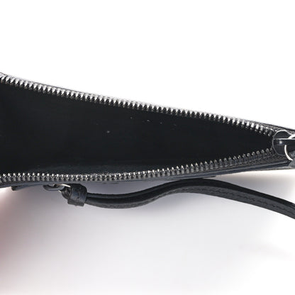 Balenciaga Grained Calfskin Monochrome Neo Classic Brass Hardware Long Coin Case Card Holder Black 5 of 8