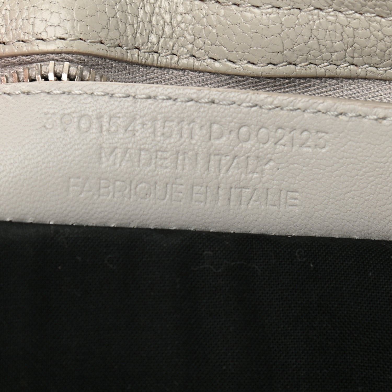 Balenciaga Chevre Silver Metallic Edge Hardware City Gris Glace 7 of 10