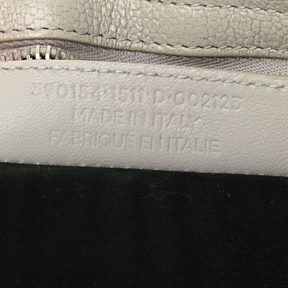 Balenciaga Chevre Silver Metallic Edge Hardware City Gris Glace 7 of 10