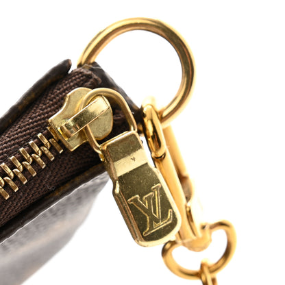 Louis Vuitton LOUIS VUITTON Monogram Mini Pochette Accessories 8 of 9
