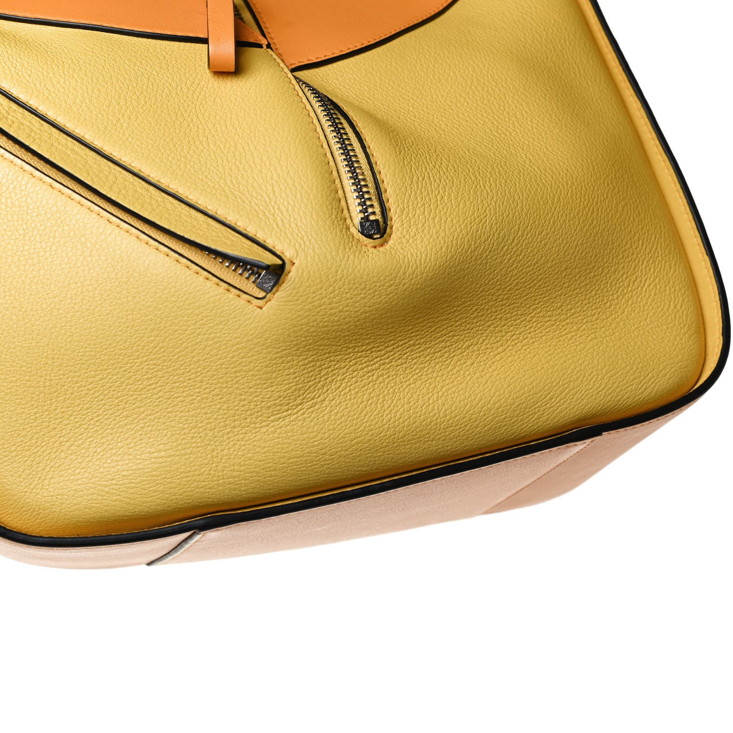 Loewe Calfskin Small Hammock Shoulder Bag Mandarin Yellow 11 of 12