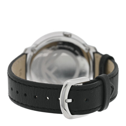 Fendi Stainless Steel Calfskin 36mm Fendi Run Away Quartz Watch Black 3 of 4