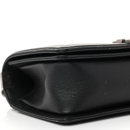 Chanel Caviar Quilted Medium Boy Flap Black 10 of 15