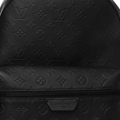 Louis Vuitton Calfskin Monogram Shadow Discovery Backpack Black 7 of 9