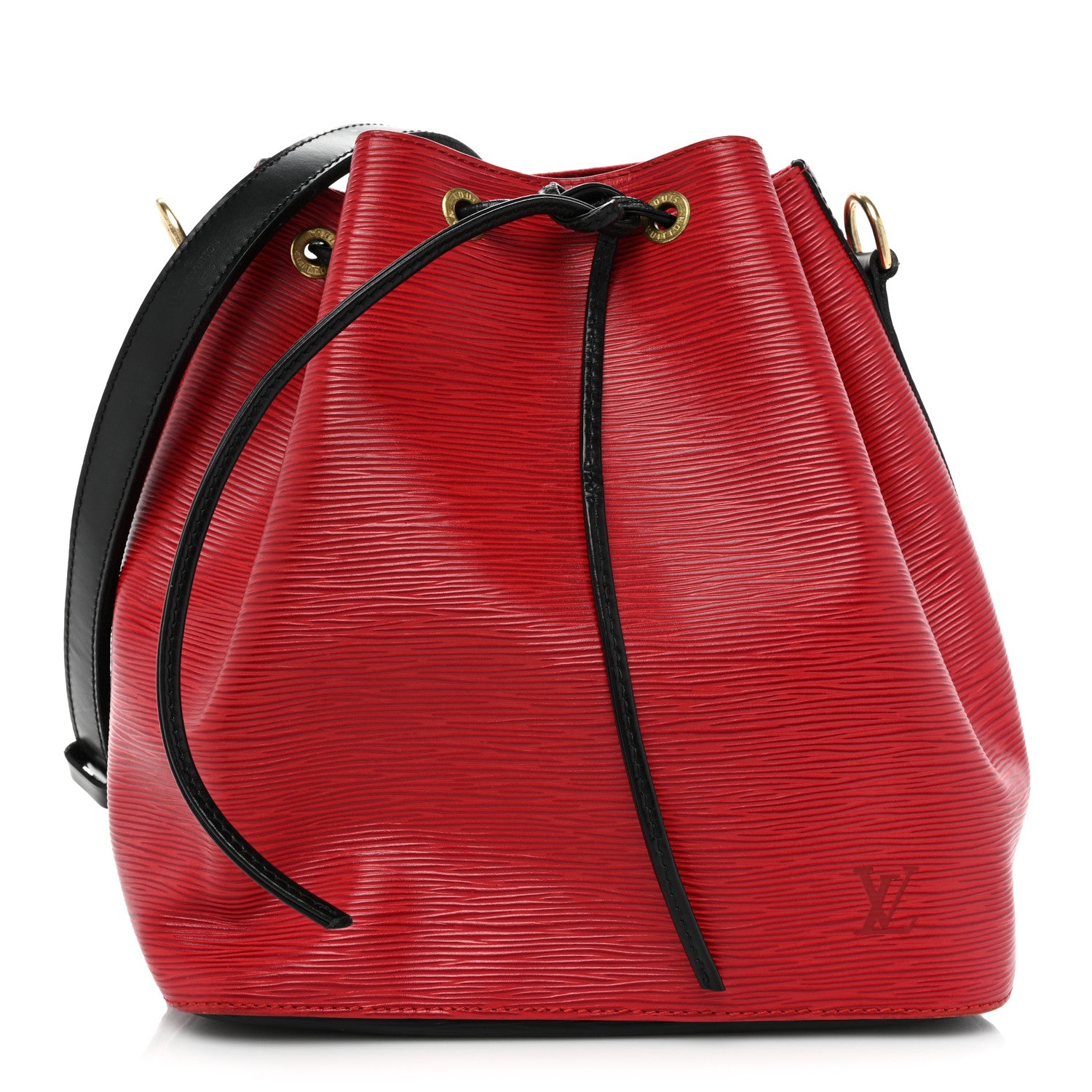 Louis Vuitton Epi Petit Noe Red Black 1 of 15
