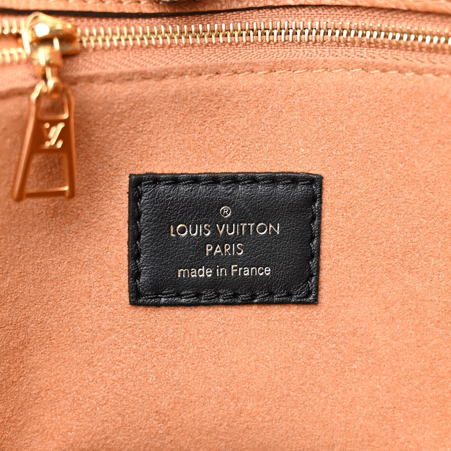 Calfskin Monogram On My Side Black