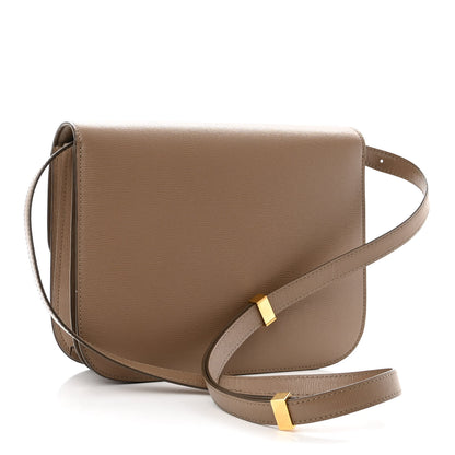 Celine Liege Calfskin Medium Classic Box Flap Bag Taupe 3 of 10