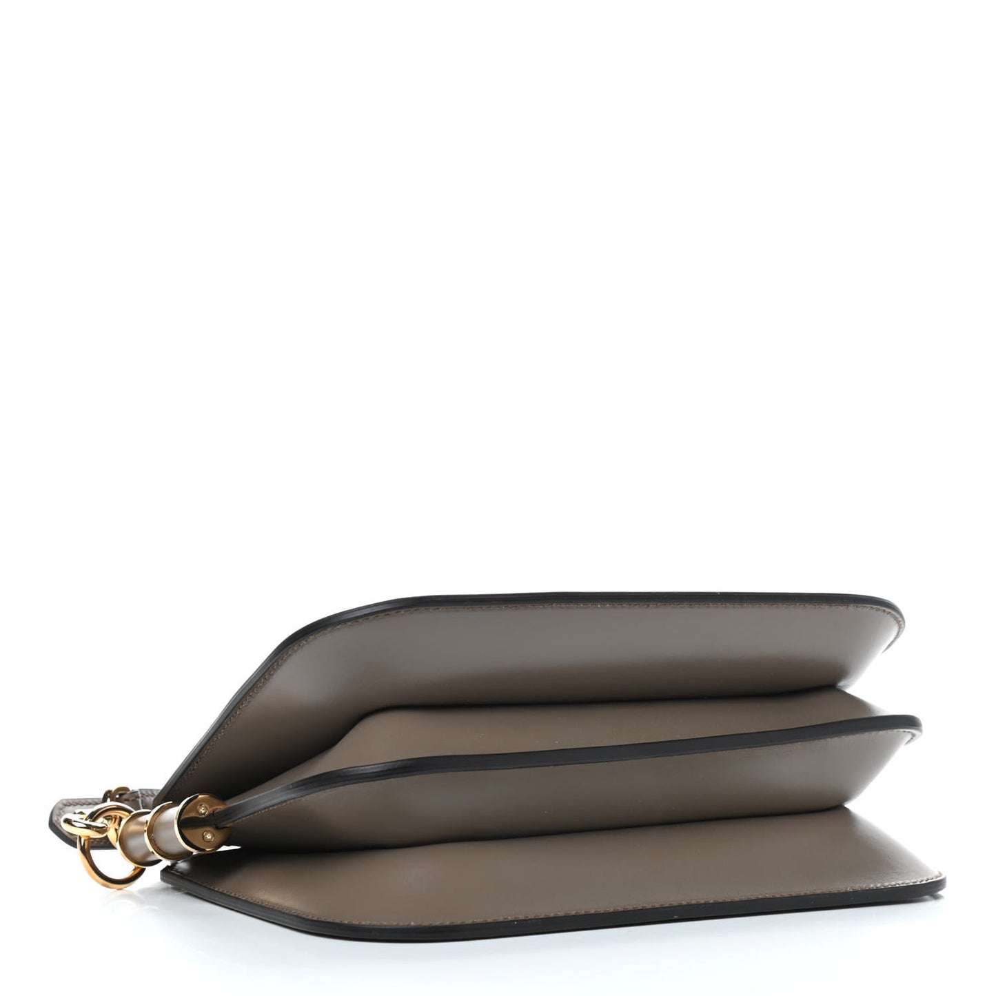 Vitello King Luxor Fendi Touch Shoulder Bag Tartufo