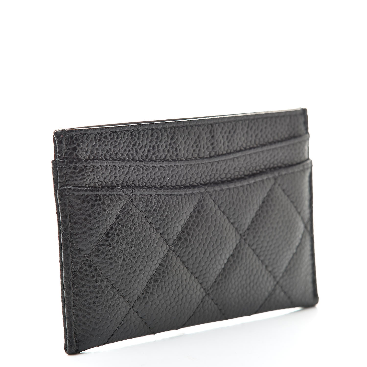 Chanel Caviar Quilted Card Holder Black 3 of 9