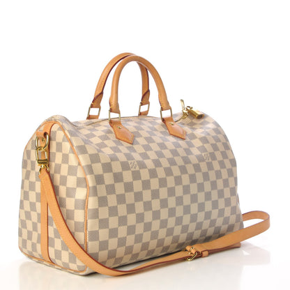 Louis Vuitton Damier Azur Speedy Bandouliere 35 3 of 13