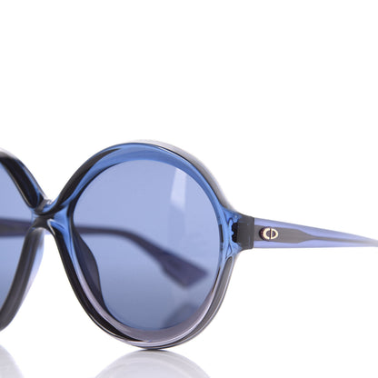 Christian Dior Acetate Bianca Sunglasses Blue 7 of 8