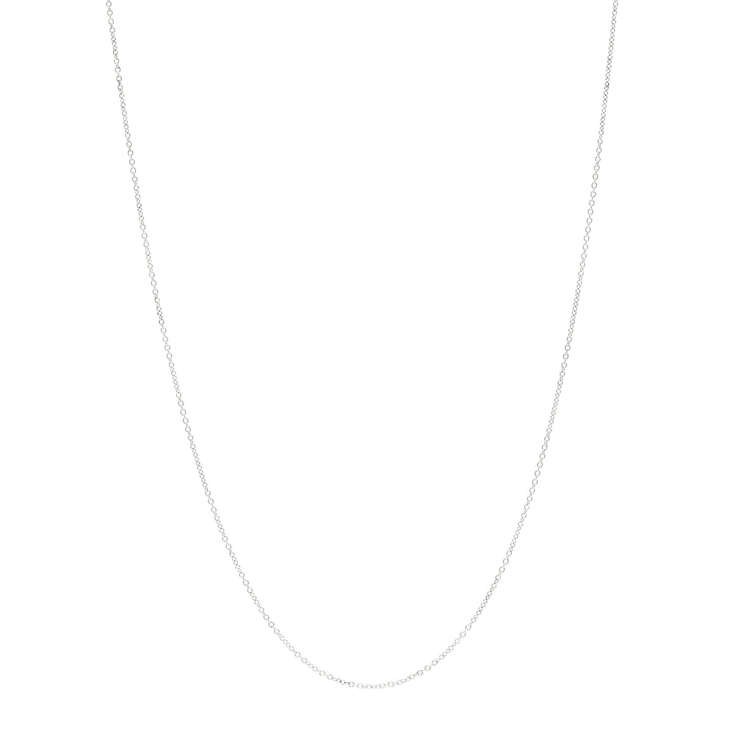 Sterling Silver Chain Necklace 18"