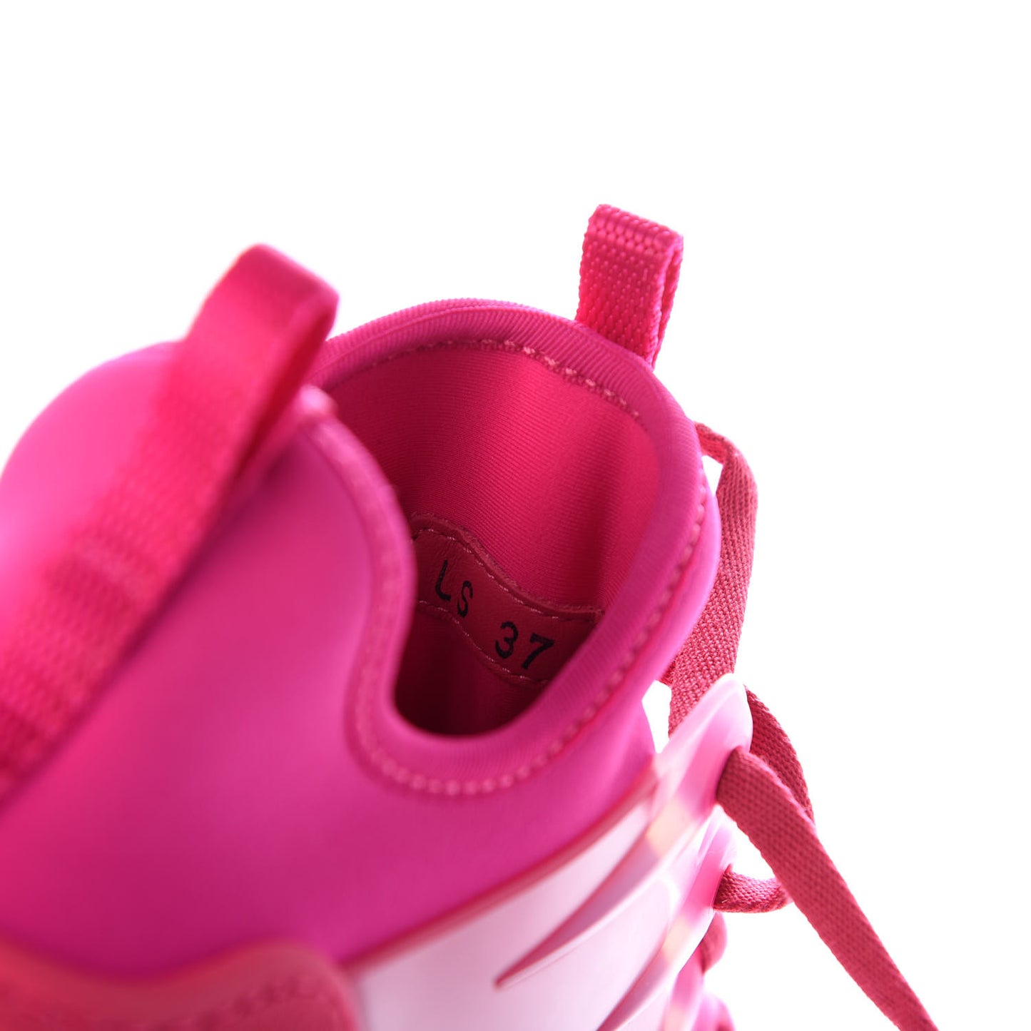 Neoprene Rubber Womens D-Connect Sneakers 37 Fuchsia