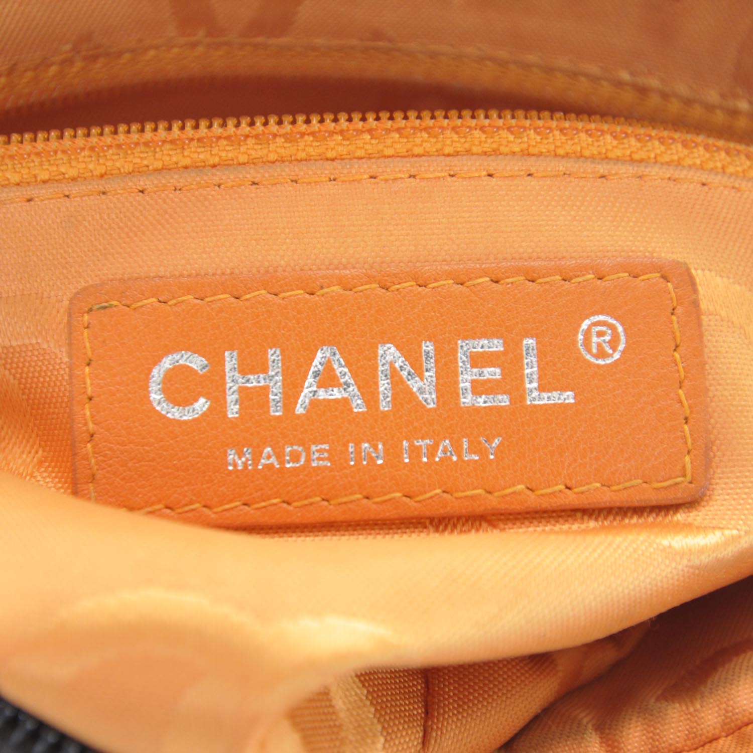 Chanel Calfskin Quilted Cambon Pochette Brown 8 of 11