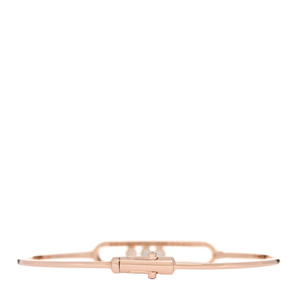Messika 18K Rose Gold Diamond Move Classic Pave Thin Bracelet 2 of 4