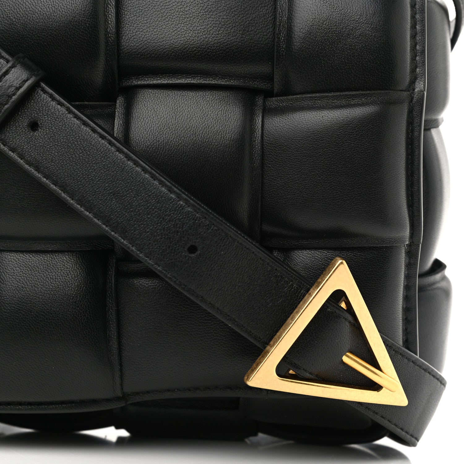 Bottega Veneta Nappa Maxi Intreccio Padded Cassette Crossbody Bag Black 8 of 10