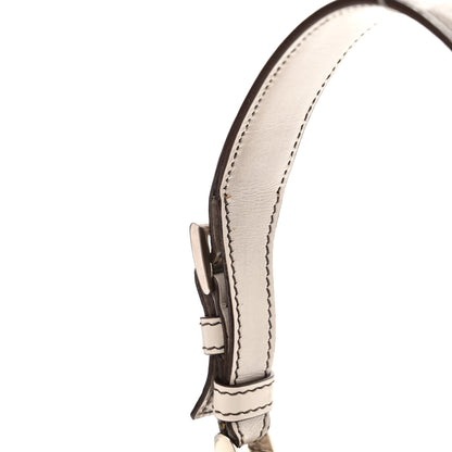 Prada Spazzolato Logo Print Framed Bag Quarzo 14 of 14