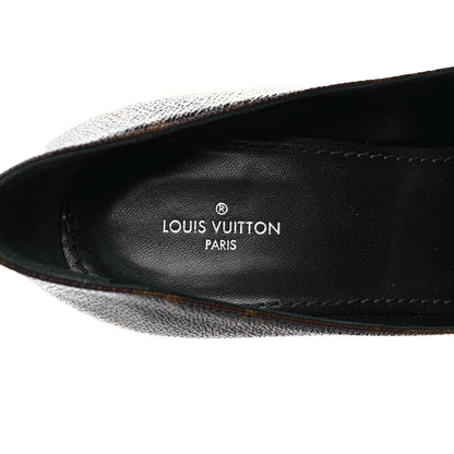 Louis Vuitton Monogram Cherie Pumps 37 Black 9 of 10